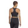Women Tailored Hiit Heat.Rdy Crop Training Tank Top, Black, A701_ONE, thumbnail image number 6