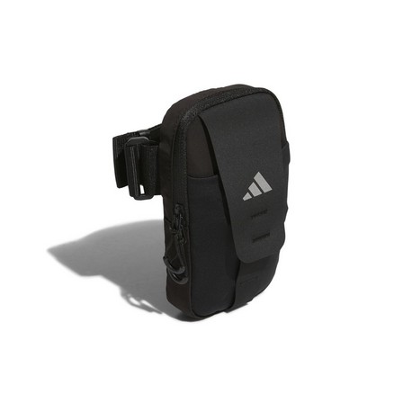 Unisex Running Arm Pouch, Black, A701_ONE, large image number 0