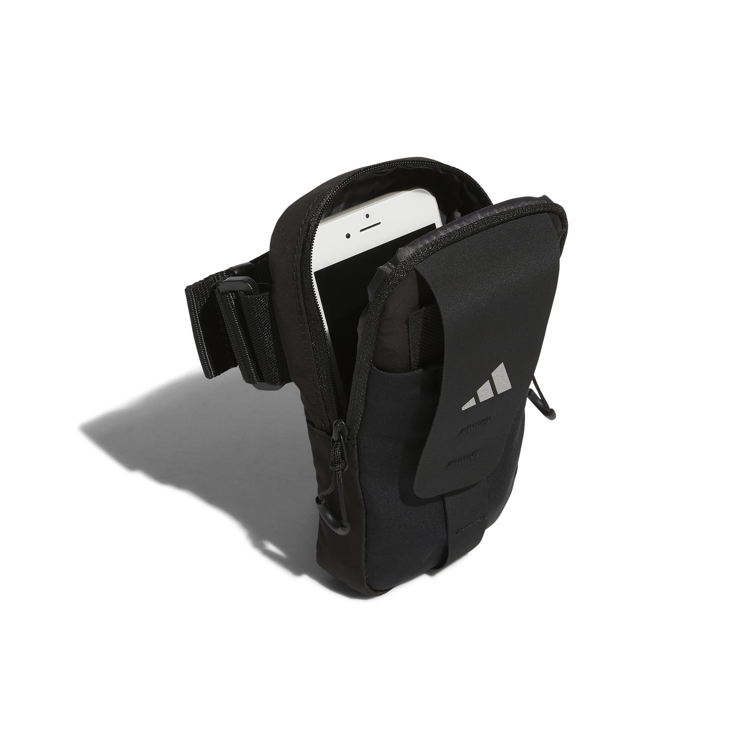 Unisex Running Arm Pouch, Black, , large image number 2