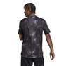 adidas - Men Aeroready Workout Chalk Print Training T-Shirt, Black