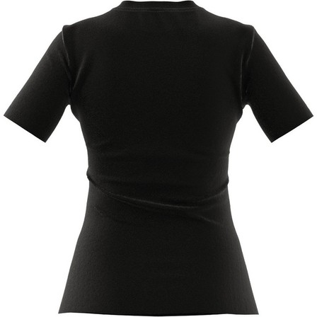 Women Techfit Training T-Shirt, Black, A701_ONE, large image number 15
