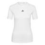 Women Techfit Training T-Shirt, White, A701_ONE, thumbnail image number 2