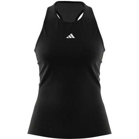 Women Techfit Racerback Training Tank Top, Black, A701_ONE, large image number 10
