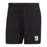 Men Length Solid Swim Shorts, Black, A701_ONE, thumbnail image number 2