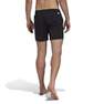 Men Length Solid Swim Shorts, Black, A701_ONE, thumbnail image number 3
