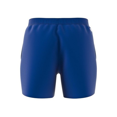 Men Short Length Solid Swim Shorts Team, Blue, A701_ONE, large image number 12