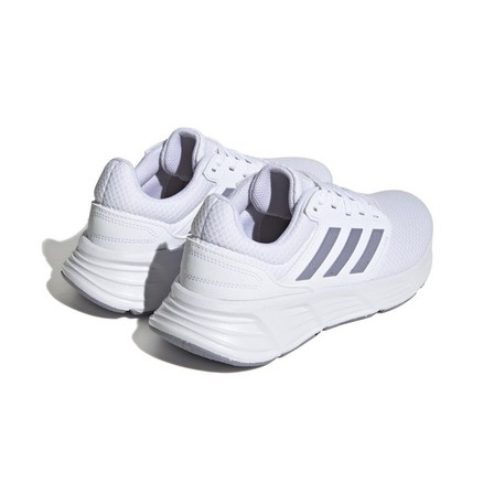 Women Galaxy 6 Shoes Ftwr, White, A701_ONE, large image number 4