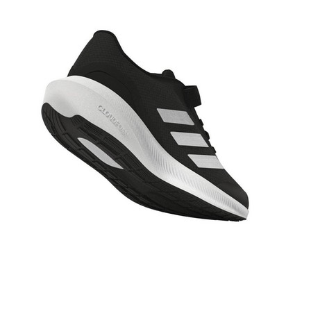 Kids Unisex Runfalcon 3.0 Elastic Lace Shoes, Black, A701_ONE, large image number 8