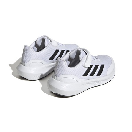 Unisex Kids Runfalcon 3.0 Elastic Lace Top Strap Shoes Ftwr, White, A701_ONE, large image number 2