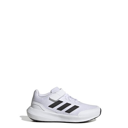 Unisex Kids Runfalcon 3.0 Elastic Lace Top Strap Shoes Ftwr, White, A701_ONE, large image number 9