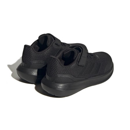 Unisex Kids Runfalcon 3.0 Elastic Lace Shoes, Black, A701_ONE, large image number 2