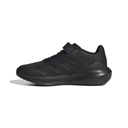 Unisex Kids Runfalcon 3.0 Elastic Lace Shoes, Black, A701_ONE, large image number 10