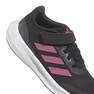 Kids Unisex Runfalcon 3.0 Elastic Lace Top Strap Shoes, Black, A701_ONE, thumbnail image number 4