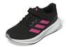 Kids Unisex Runfalcon 3.0 Elastic Lace Top Strap Shoes, Black, A701_ONE, thumbnail image number 6