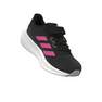 Kids Unisex Runfalcon 3.0 Elastic Lace Top Strap Shoes, Black, A701_ONE, thumbnail image number 9
