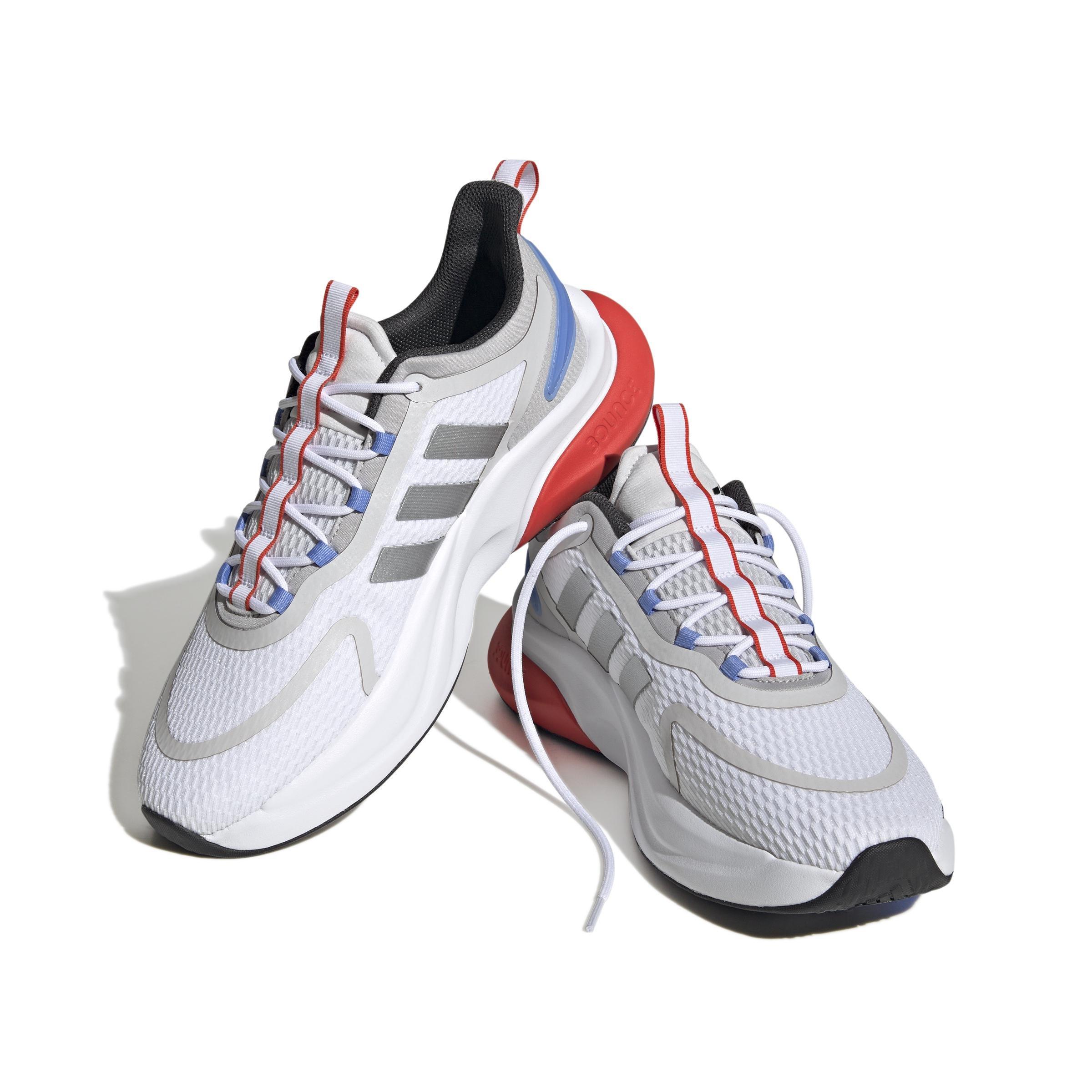 Men Alphabounce+ Bounce Shoes, White, A701_ONE, large image number 3