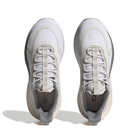 Women Alphabounce+ Sustainable Bounce Shoes Ftwr, White, A701_ONE, large image number 13