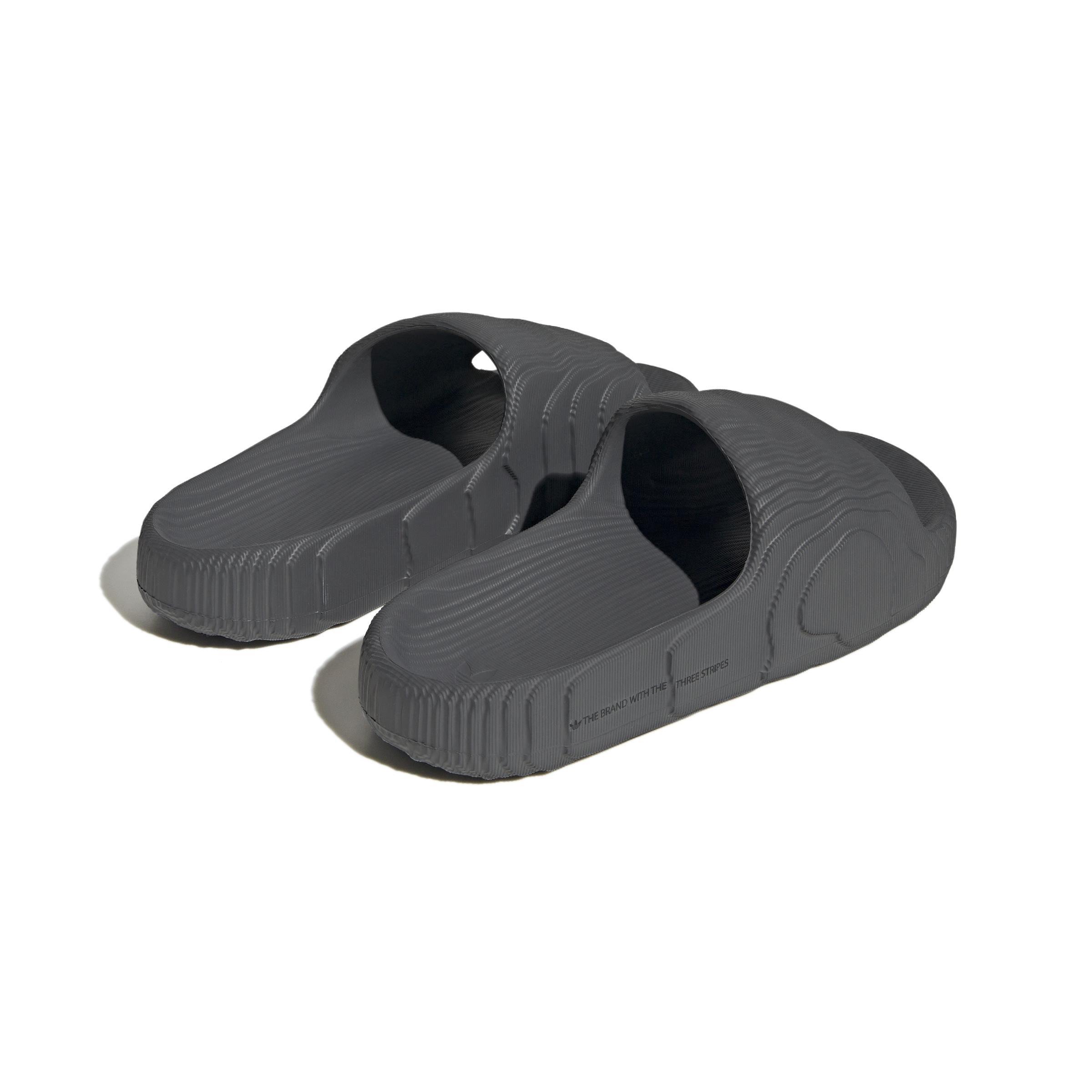 Unisex Island Club Adilette 22 Slides, Grey, A701_ONE, large image number 3