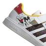 Unisex Kids Adidas X Disney Grand Court Mickey Shoes Ftwr, White, A701_ONE, thumbnail image number 4