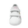 Baby Unisex Grand Court Lifestyle Hook And Loop Shoes, White, A701_ONE, thumbnail image number 13