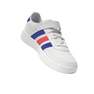 Kids Unisex Breaknet Lifestyle Court Elastic Strap Shoes Ftwr, White, A701_ONE, thumbnail image number 1