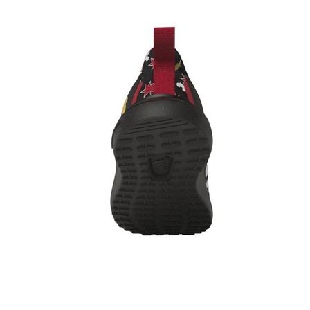 Unisex Kids Adidas X Disney Fortarun 2.0 Elastic Lace Shoes, Black, A701_ONE, large image number 5