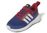Unisex Kids Adidas X Marvel Fortarun 2.0 Spider-Man Elastic Lace Shoes, Blue, A701_ONE, thumbnail image number 12