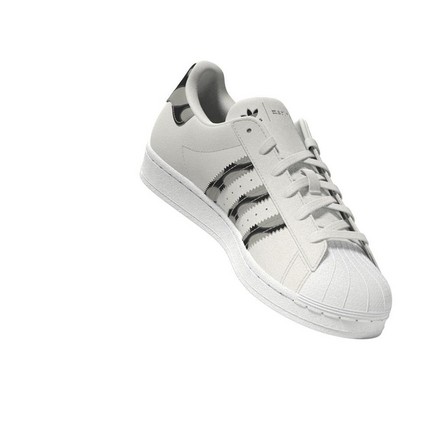 Women Adidas X Marimekko Superstar Shoes, White, A701_ONE, large image number 1