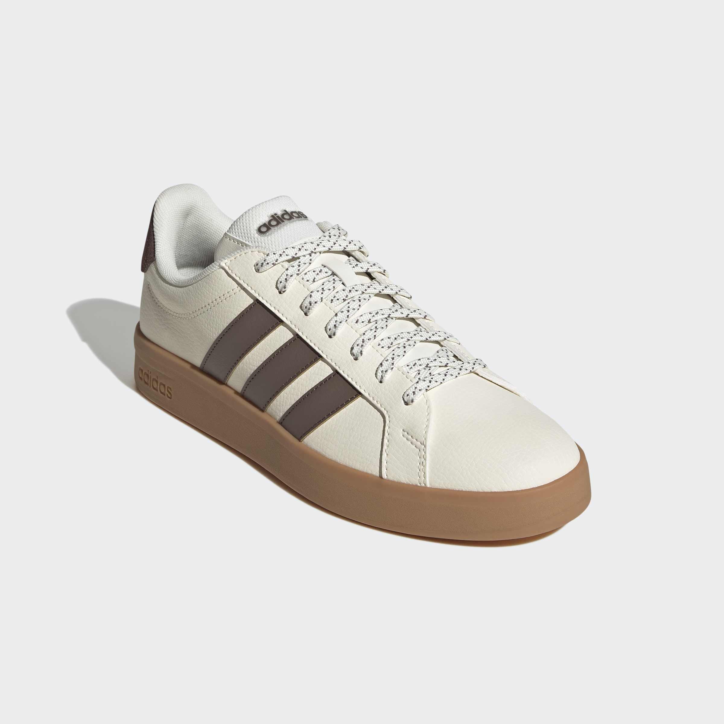 Grand Court Base 3.0 Shoes, White, A701_ONE, large image number 2