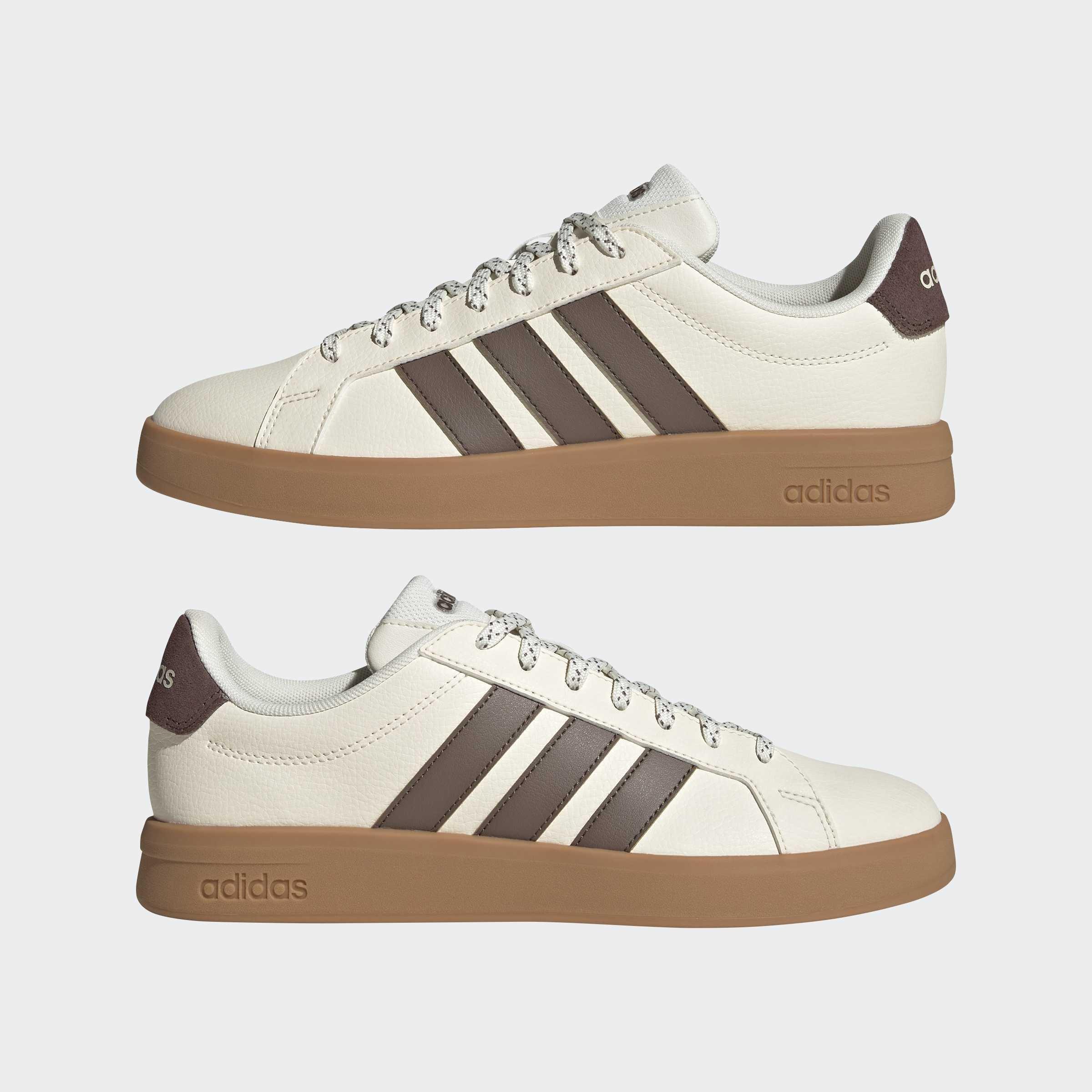 Grand Court Base 3.0 Shoes, White, A701_ONE, large image number 7