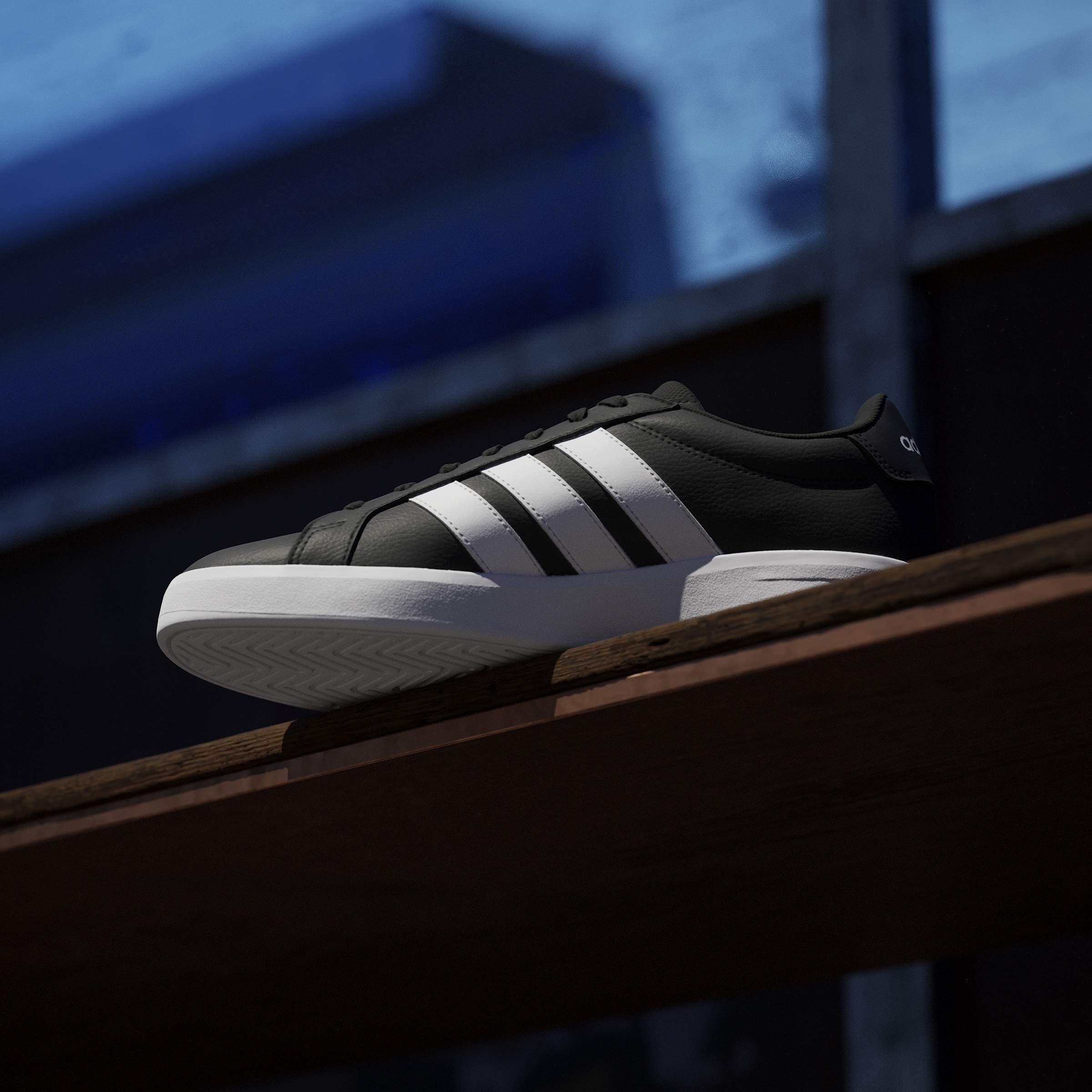 Grand Court Base 3.0 Shoes, Black, A701_ONE, large image number 12