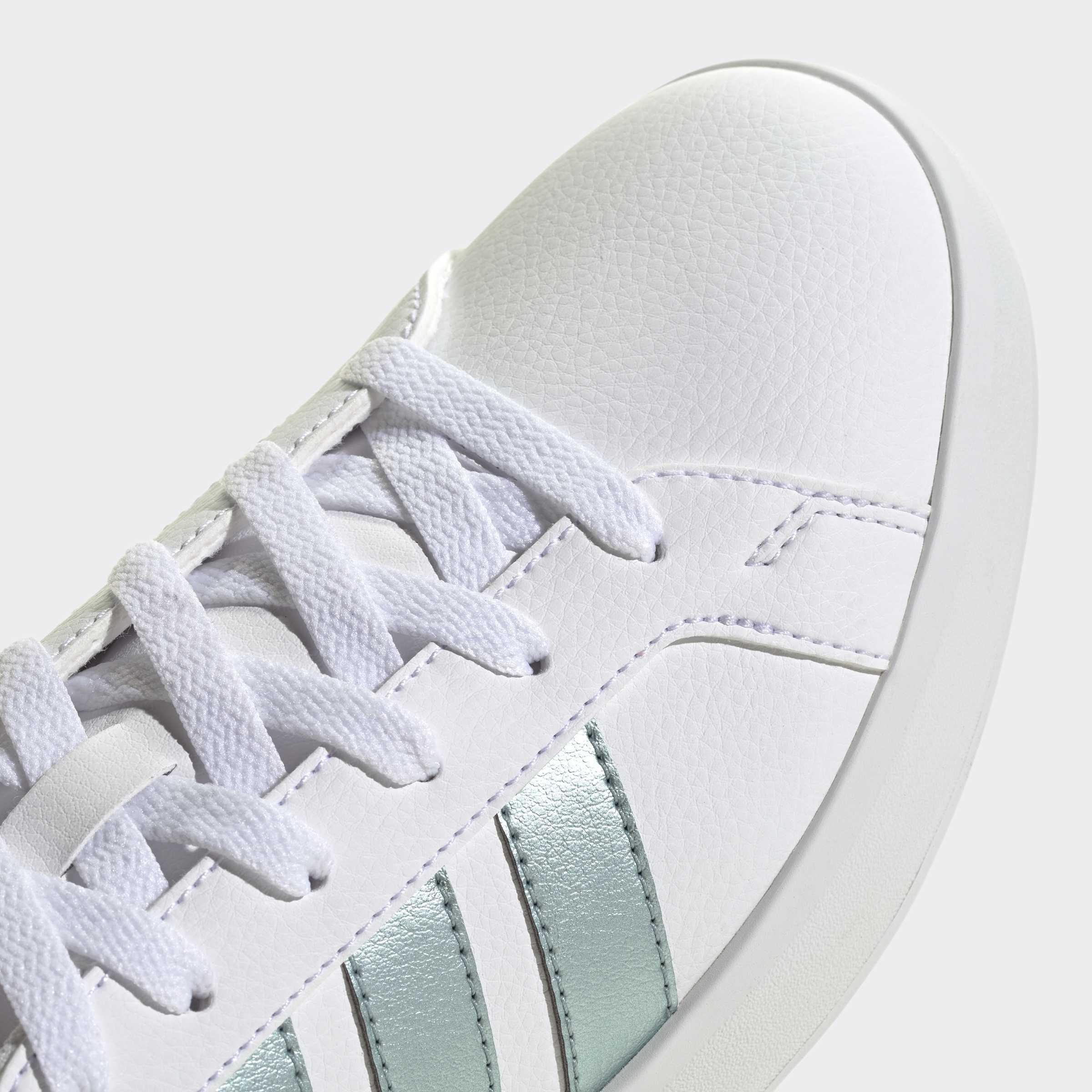 Grand Court Base 3.0 Shoes, White, A701_ONE, large image number 5