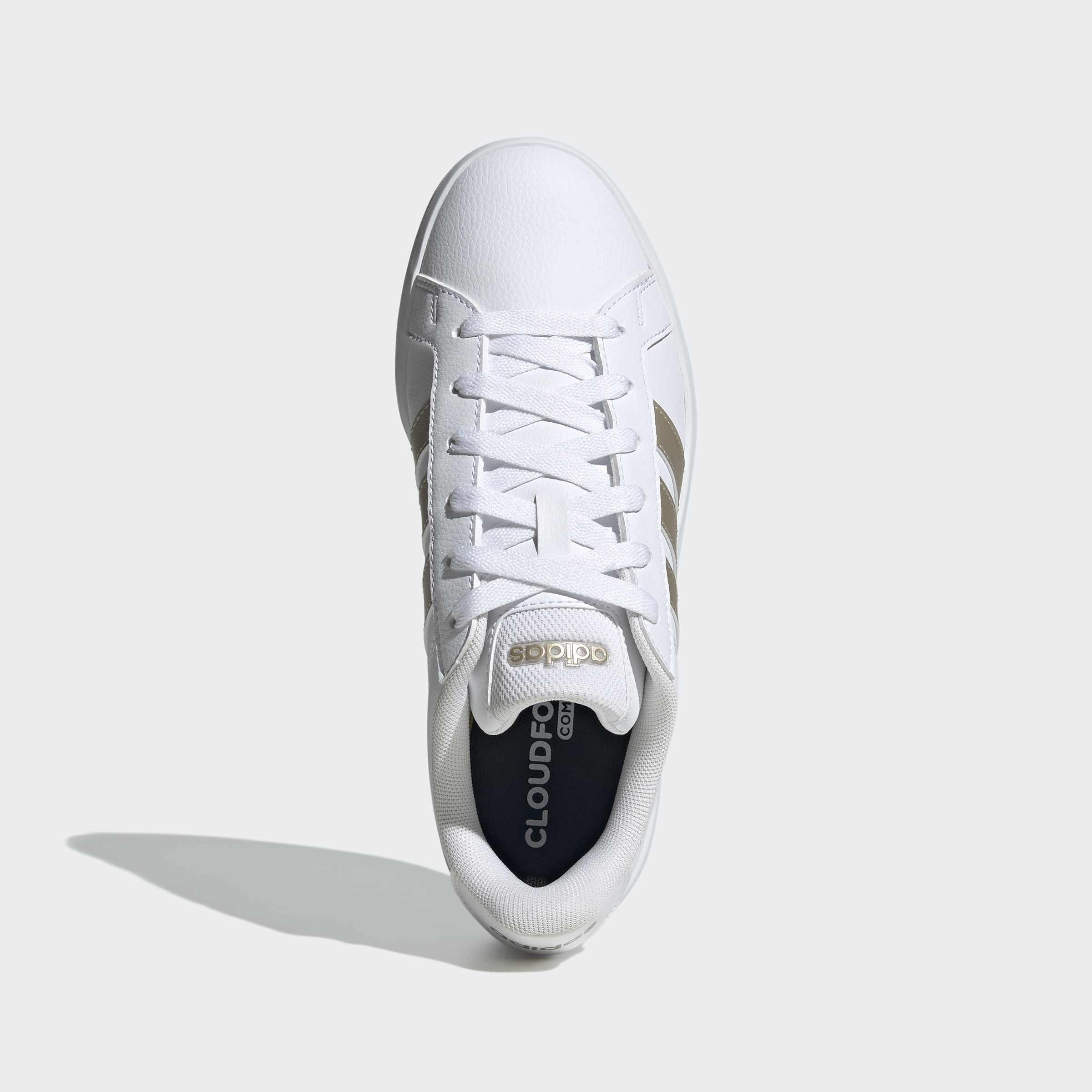 Grand Court Base 3.0 Shoes, White, A701_ONE, medium