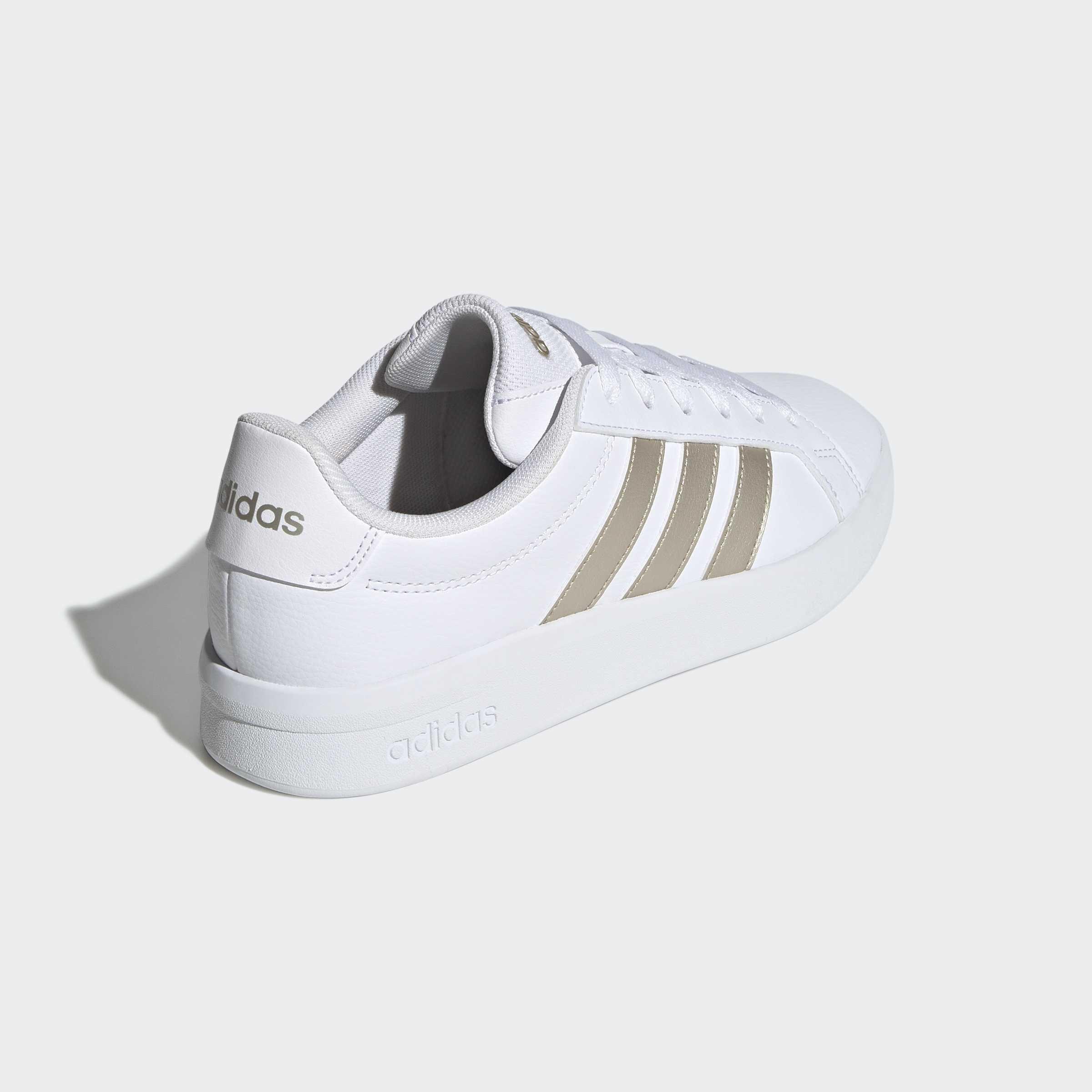 Grand Court Base 3.0 Shoes, White, A701_ONE, large image number 3