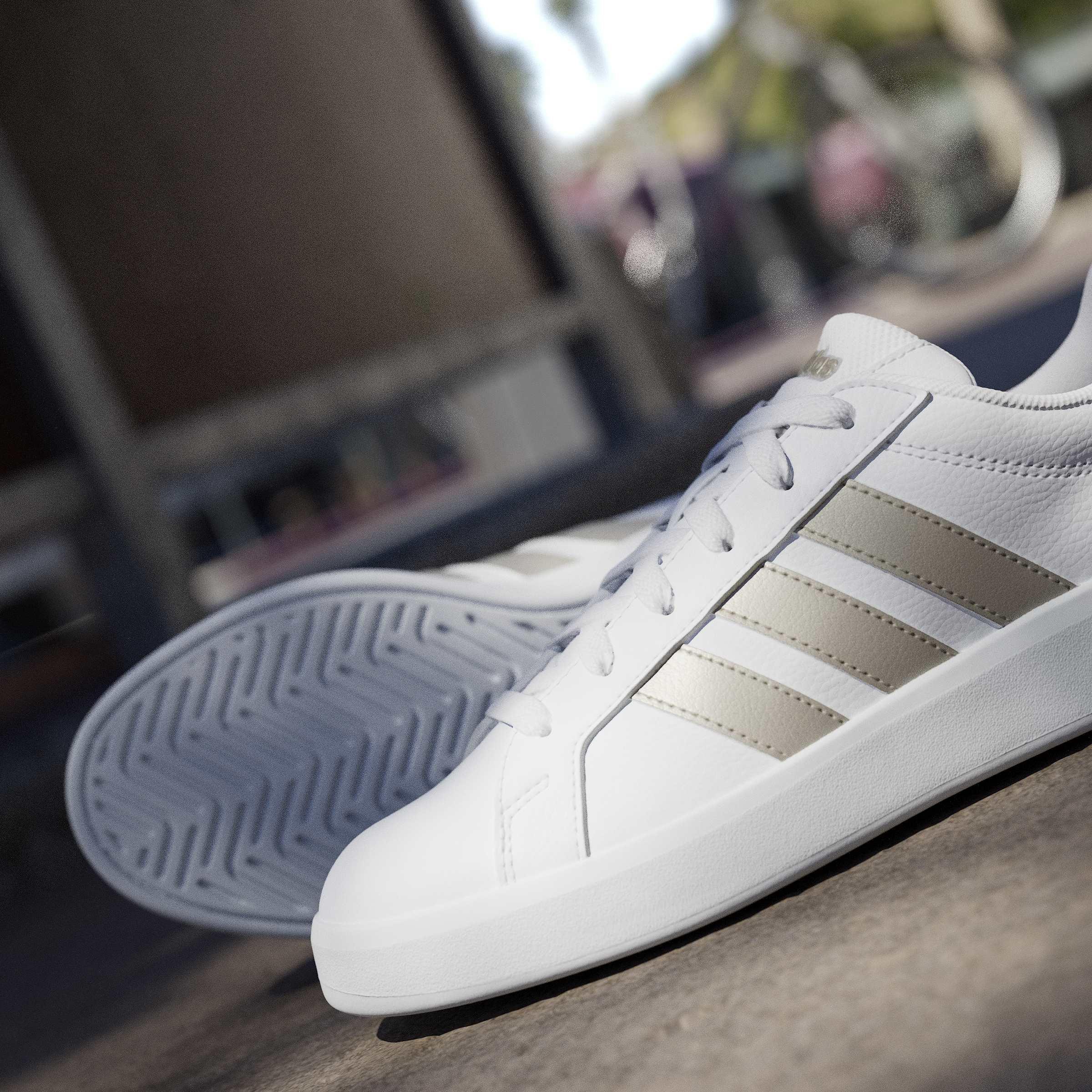 Grand Court Base 3.0 Shoes, White, A701_ONE, large image number 9