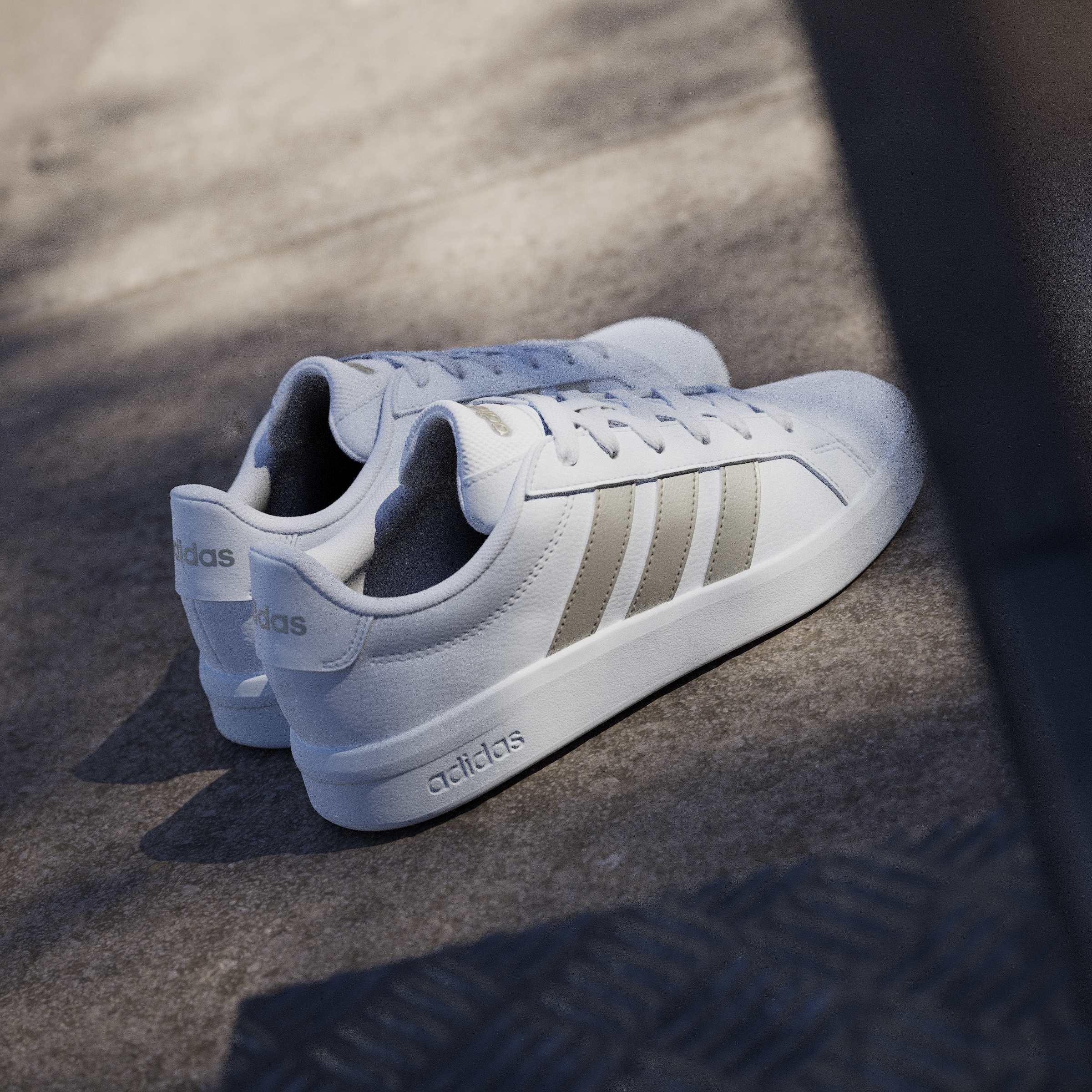 Grand Court Base 3.0 Shoes, White, A701_ONE, large image number 12