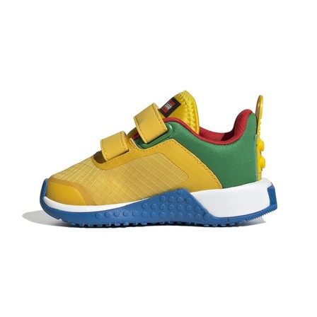 adidas DNA x LEGO?� Two-Strap Hook-and-Loop Shoes eqt yellow Unisex Infant, A701_ONE, large image number 6