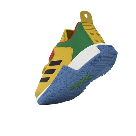 adidas DNA x LEGO?� Two-Strap Hook-and-Loop Shoes eqt yellow Unisex Infant, A701_ONE, large image number 8