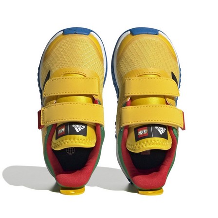 adidas DNA x LEGO?� Two-Strap Hook-and-Loop Shoes eqt yellow Unisex Infant, A701_ONE, large image number 10