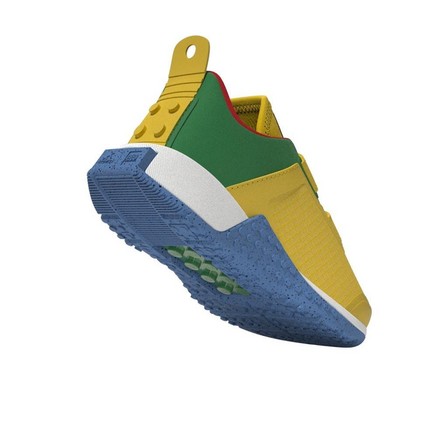 adidas DNA x LEGO?� Two-Strap Hook-and-Loop Shoes eqt yellow Unisex Infant, A701_ONE, large image number 13