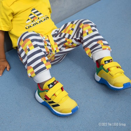 adidas DNA x LEGO?� Two-Strap Hook-and-Loop Shoes eqt yellow Unisex Infant, A701_ONE, large image number 17