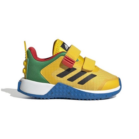 adidas DNA x LEGO?� Two-Strap Hook-and-Loop Shoes eqt yellow Unisex Infant, A701_ONE, large image number 19