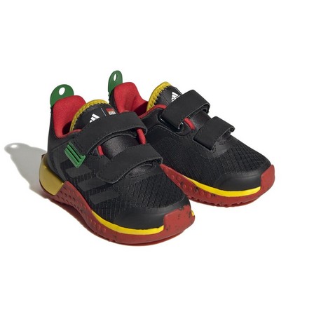 adidas DNA x LEGO?� Two-Strap Hook-and-Loop Shoes core black Unisex Infant, A701_ONE, large image number 0