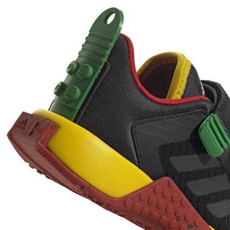 Kids Unisex Adidas Dna X Lego Shoes, Black, A701_ONE, large image number 2