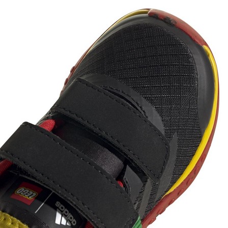 adidas DNA x LEGO?� Two-Strap Hook-and-Loop Shoes core black Unisex Infant, A701_ONE, large image number 3