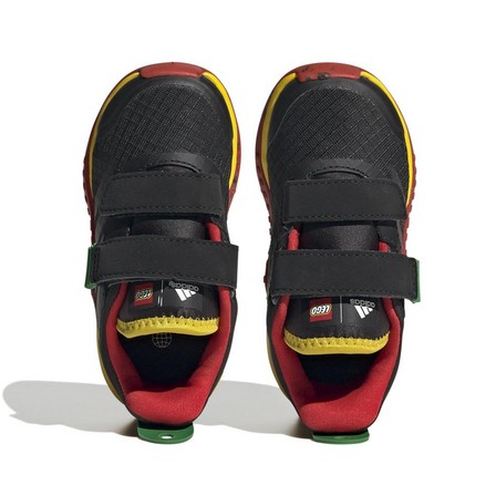 adidas DNA x LEGO?� Two-Strap Hook-and-Loop Shoes core black Unisex Infant, A701_ONE, large image number 6
