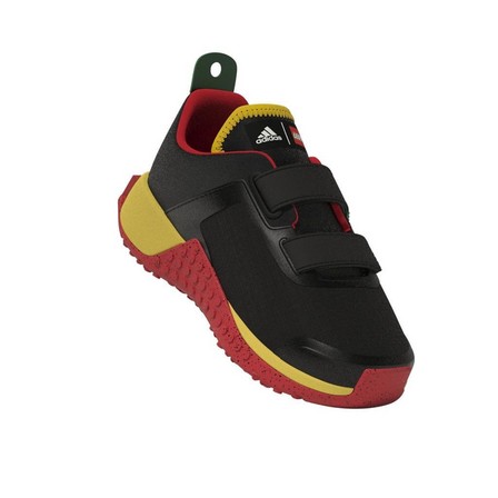 adidas DNA x LEGO?� Two-Strap Hook-and-Loop Shoes core black Unisex Infant, A701_ONE, large image number 11
