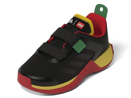 adidas DNA x LEGO?� Two-Strap Hook-and-Loop Shoes core black Unisex Infant, A701_ONE, large image number 16