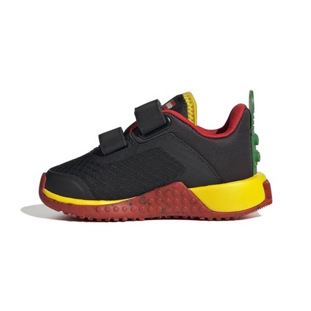 adidas DNA x LEGO?� Two-Strap Hook-and-Loop Shoes core black Unisex Infant, A701_ONE, large image number 17