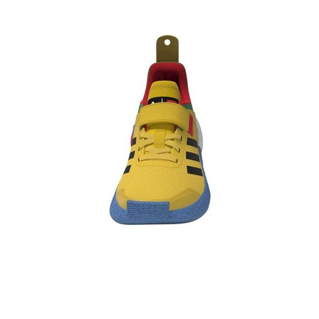 adidas DNA x LEGO?� Elastic Lace and Top Strap Shoes eqt yellow Unisex Kids, A701_ONE, large image number 5